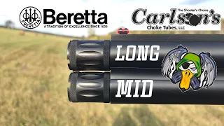Beretta 690 Sporting Black Edition & Carlson's CREMATOR Mid и Long