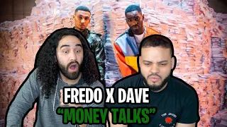 Americans React to Fredo - Money Talks Ft. Dave (Official Video) | Reaction!