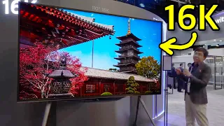 Forget 8K - Here's The World's First 110-inch 16K TV!