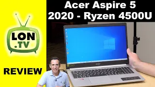 Acer Aspire 5 with AMD Ryzen 4500U Review - 2020 GPU vs. Non GPU - A515-44-R41B vs. A515-44G-R83X