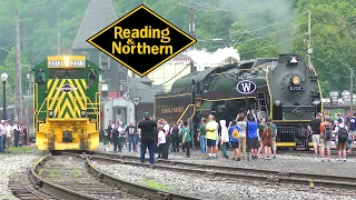 Reading & Northern 2102: The Iron Horse Rambler In Jim Thorpe (4K)