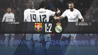 Barcelona vs Real Madrid 1-2 - Full Match Highlights 02/04/2016