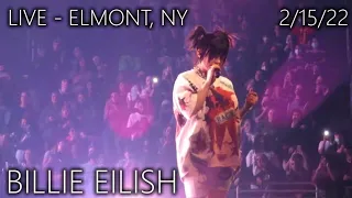 BILLIE EILISH - COMPLETE SHOW - Live@ ELMONT,NY - 2/15/22