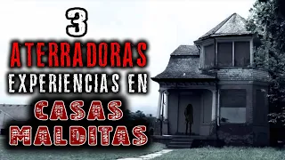 3 ATERRADORAS experiencias en CASAS MALDITAS| Herr Terror en la Oscuridad