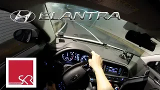 2019 Hyundai Elantra 1.6L - POV Night Test Drive