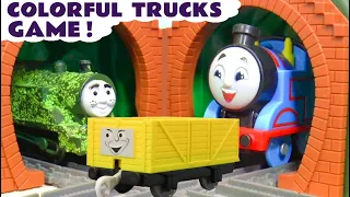 Colorful Truck Game with Thomas and his toy train Friends