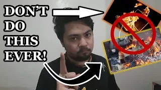 5 Things that you should NEVER do to your Computer (Tagalog)