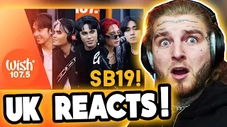 UK REACTS to SB19 performs “Bazinga” LIVE on Wish 107.5 Bus