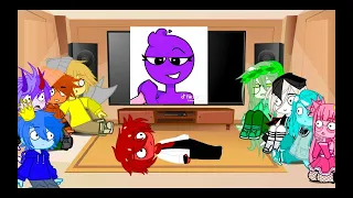 los rainbow friends reaccionan a sus vídeos parte 2