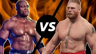 Bobby Lashley vs Brock Lesnar - MMA Fight - Who would win the real fight?