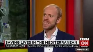 Amanpour: Alexander Betts on Mediterranean crisis