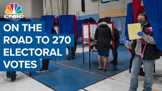 NBC's Steve Kornacki on the road to 270 electoral votes