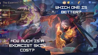 EXORCIST EVENT IS FINALLY HERE! HOW MUCH IS ONE EXORCIST SKIN HAYABUSA & GRANGER MLBB