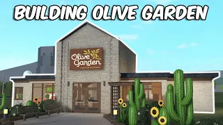 BUILDING AN OLIVE GARDEN IN BLOXBURG