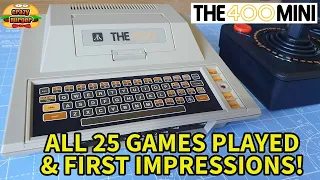 THE400 Mini - ALL 25 Games Played & First Impressions!