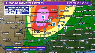 LIVE RADAR: Tracking rare level 5 "high risk" severe weather in Oklahoma