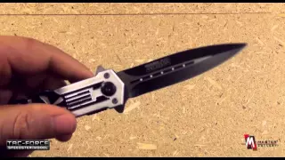 Tac Force TF-798 " Punisher " Heavy Duty Dual Blades Spring Assisted Folder.