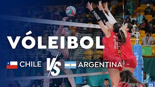 VÓLEIBOL FEMENINO CUARTOS DE FINAL - CHILE VS. ARGENTINA | SANTIAGO 2023