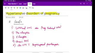 Hypertensive disorders in pregnancy | Introduction | Classification | OG | Easy notes | MeDTecH29