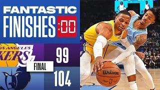 Final 1:34 WILD ENDING Lakers vs Grizzlies 🔥🔥