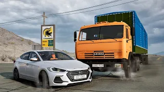 Realistic intersection Crashes | BeamNG.drive