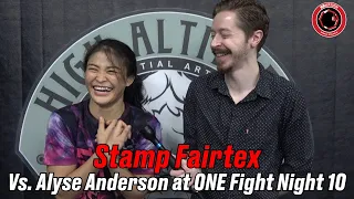 Stamp Fairtex thinks a Seo Hee Ham title fight makes sense with an Anderson win | ONE Fight Night 10