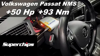 Прошивка Superchips на Volkswagen Passat NMS 1.8 tsi з ГБО 170/220 Hp 250/350 Nm