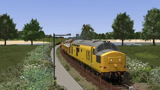 6C70 And 6C71 With 97304 And 37057 In Train Sim - The Forest Branch Line Trathe Yard - Haven Street