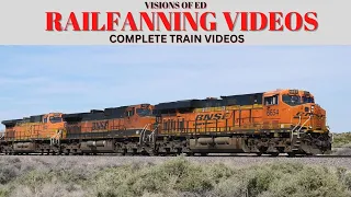 VOE New Railfanning Videos AutoRack, Manifest & Intermodal Trains