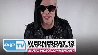 WEDNESDAY 13 On Having Panic Attacks On The Set of "What The Night Brings" | AP EXCLUSIVE COMMENTARY