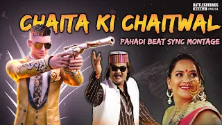 Chaita ki chaitwal @shakegaming533 beat sync montage pahadi song | shake x Ninja