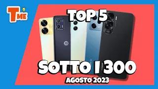 Migliori SMARTPHONE sotto i 300€ - TOP 5 - AGOSTO 2023