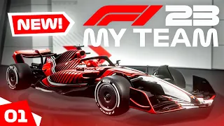 F1 23 My Team Career! Part 1: START of F1 23 My Team Career Mode!