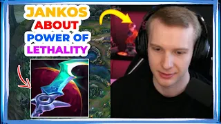 Jankos With Good Explanation of LETHALITY  👀