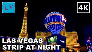 Las Vegas Strip at Night, Las Vegas Nevada, night Life in Vegas, Vegas Nightlife