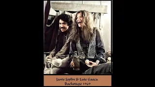 Luis Gasca and Janis Joplin at Woodstock, 1969.