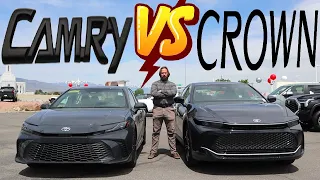 2025 Toyota Camry vs Toyota Crown: Badge Engineering