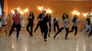 FORWARD dance class - Oksana Zadorozhnaya - Broadway jazz - Beyonce - Fever.MPG