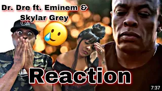 OUR FIRST TIME WATCHING!! DR. DRE FT. EMINEM, SKYLAR GREY - I NEED A DOCTOR (REACTION)