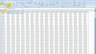 Excel | How do print out a large worksheet on one page using Excel?