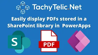 Super easy method to Display PDF Files Stored in SharePoint in Power Apps PDF Viewer