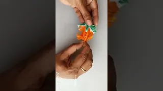 How To Make Tricolor Paper Garland Craft|Decoration IdeasSchool/Office|DIY|Republic/Independence Day