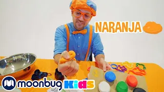 Blippi Manualidades, Plastilina y Juegos | Vídeos Educativos para Niños | Moonbug Kids en Español