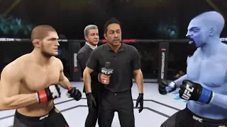 Khabib vs. Genie (EA Sports UFC 2) - Champion Fight ☝️🦅