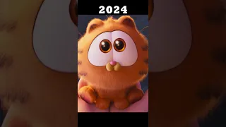 20 Years Evolution of Garfield Movies (2004-2024) #shorts #evolution #garfield