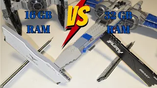 16GB vs 32GB how much ram do you need to game in 2024?