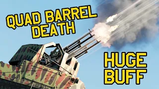 FOUR BARRELED DOOM SPAGHETTIWIND - M42 in War Thunder - OddBawZ