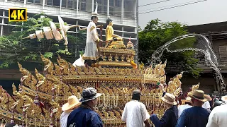 Songkran Festival in Chiang Mai, Thailand | Buddha Images Procession | Thailand New Year (April 13)