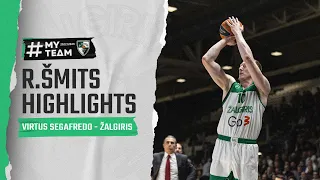 Rolands Smits highlights | Virtus - Zalgiris | 2023.01.10