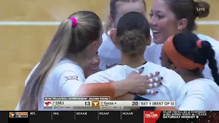 #2 Texas Vs #7 SMU | Second Round | NCAA Women Volleyball Full Match 12/01/2023